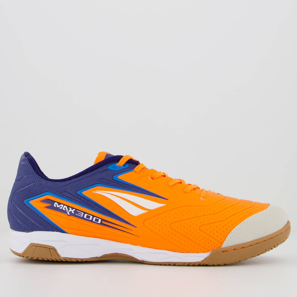 Chuteira Penalty Max 300 Futsal Laranja e Branca Chuteira Penalty Max 300 Futsal Laranja e Branca