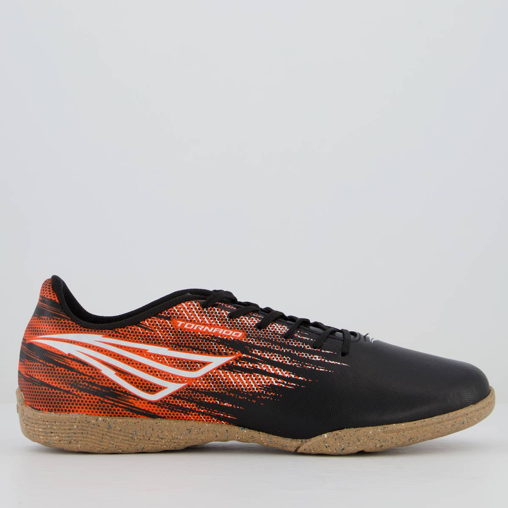 Chuteira Penalty Tornado Futsal Preta