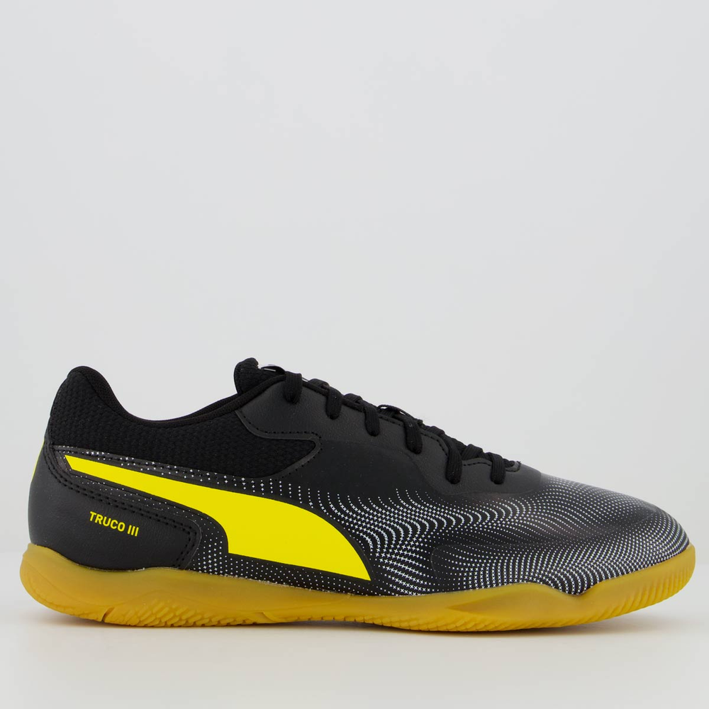 Chuteira Puma Truco III Futsal Preta Chuteira Puma Truco III Futsal Preta