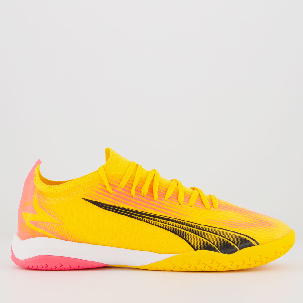 Chuteira Puma Ultra Match IT BDP Futsal Laranja Neon Chuteira Puma Ultra Match IT BDP Futsal Laranja Neon