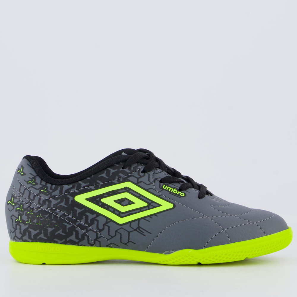 Chuteira Umbro Class Neo Futsal Juvenil Cinza Chuteira Umbro Class Neo Futsal Juvenil Cinza