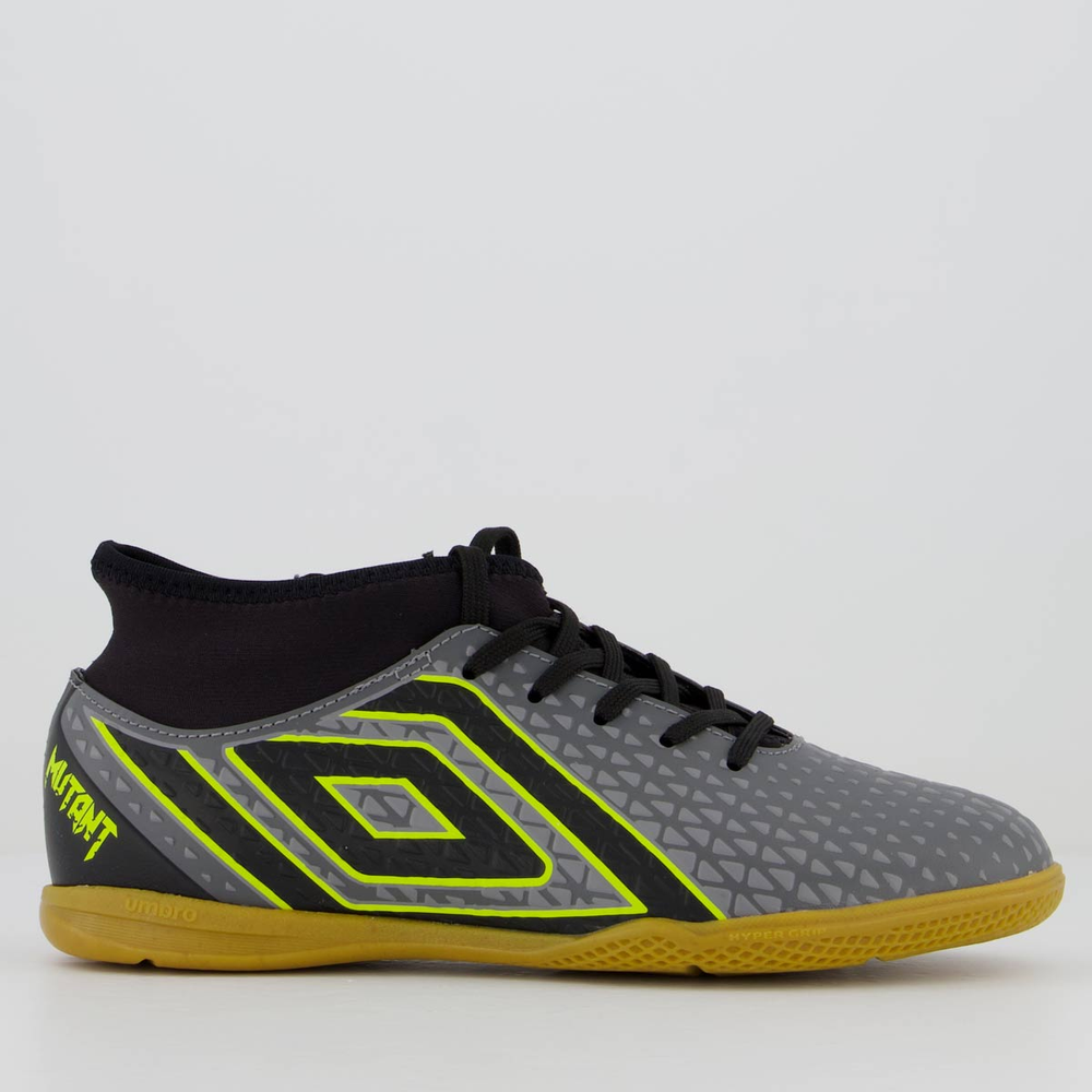 Chuteira Umbro Mutant Futsal Juvenil Cinza Chuteira Umbro Mutant Futsal Juvenil Cinza