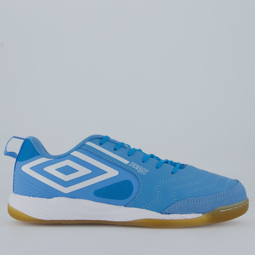 Chuteira Umbro Pro 5 Bump Futsal Azul