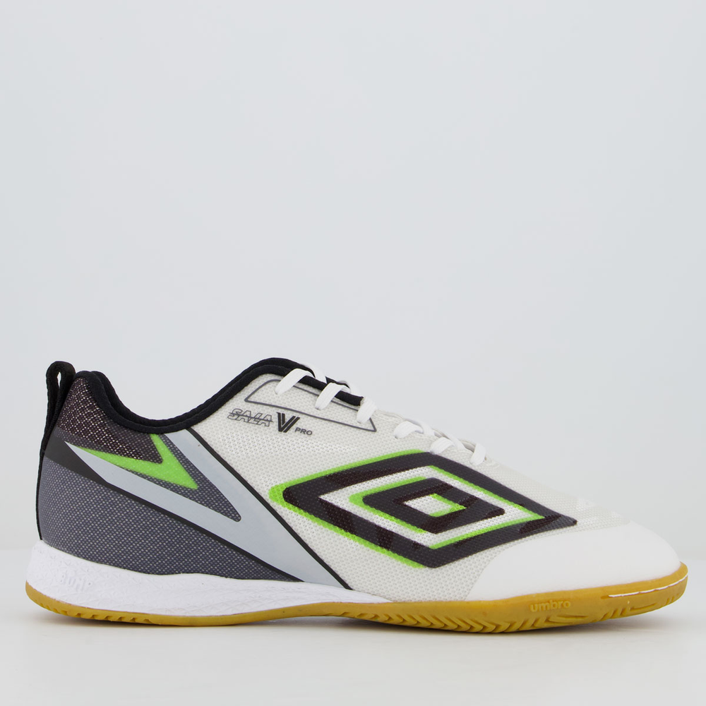 Chuteira Umbro Sala V Bump Pro Futsal Branca