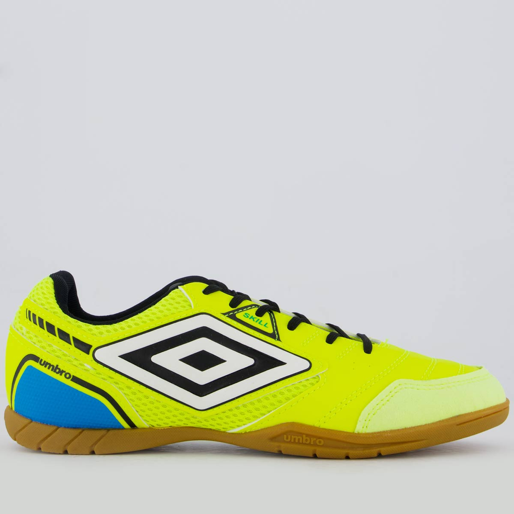 Chuteira Umbro Skill Futsal Verde e Preta Chuteira Umbro Skill Futsal Verde e Preta