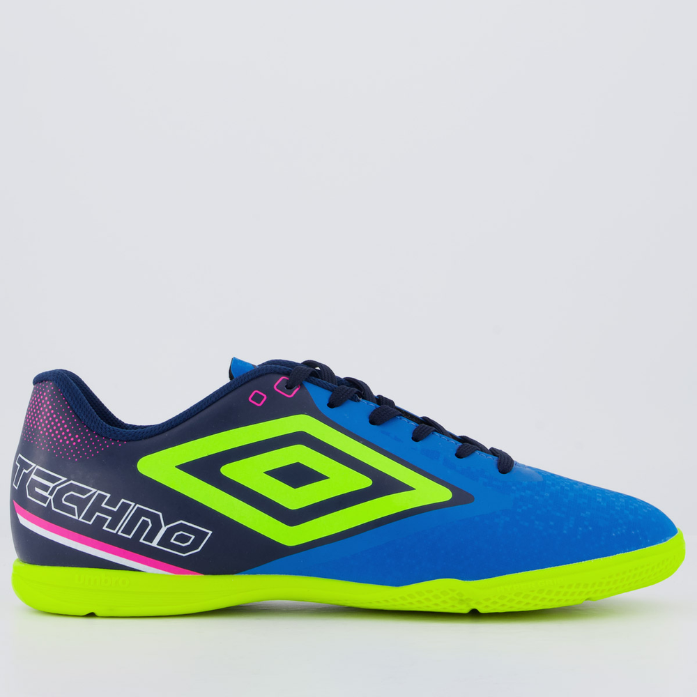 Chuteira Umbro Techno II Futsal Azul Chuteira Umbro Techno II Futsal Azul