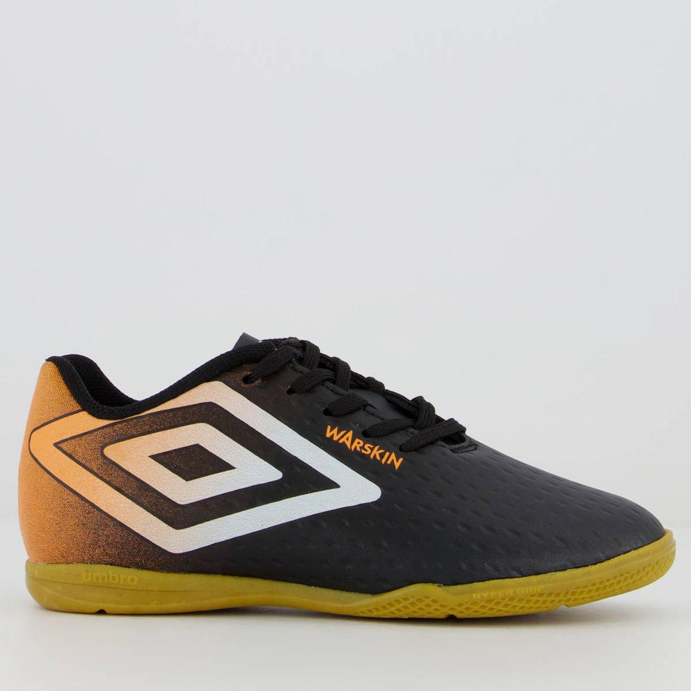 Chuteira Umbro Warskin Futsal Juvenil Preta Chuteira Umbro Warskin Futsal Juvenil Preta