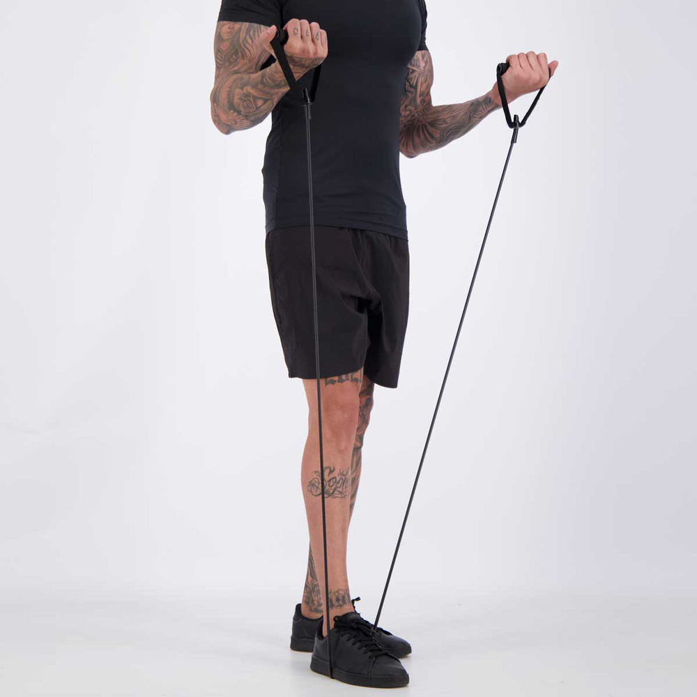 Extensor Elástico Roppe Resistência Forte Preto Extensor Elástico Roppe Resistência Forte Preto