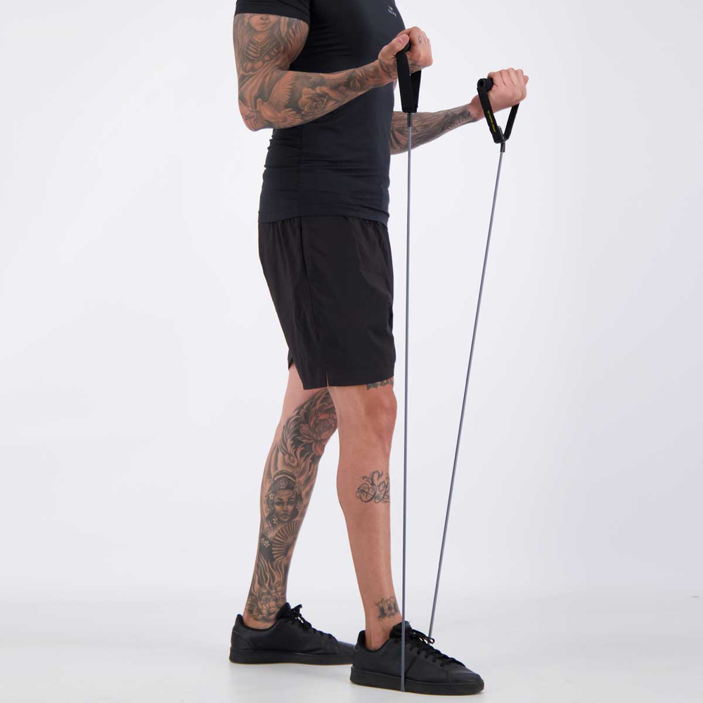 Extensor Elástico Roppe Resistência Média Cinza Extensor Elástico Roppe Resistência Média Cinza