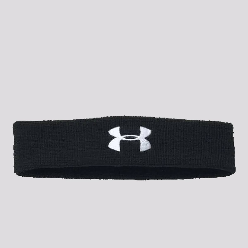 Faixa De Cabeça Under Armour Performance Preta Faixa De Cabeça Under Armour Performance Preta