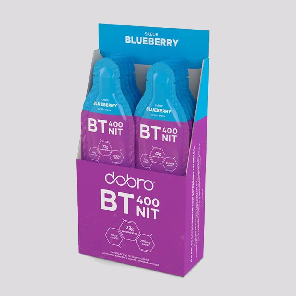 Gel Carbo BT Nitrato Dobro 10 Sachês de 30g