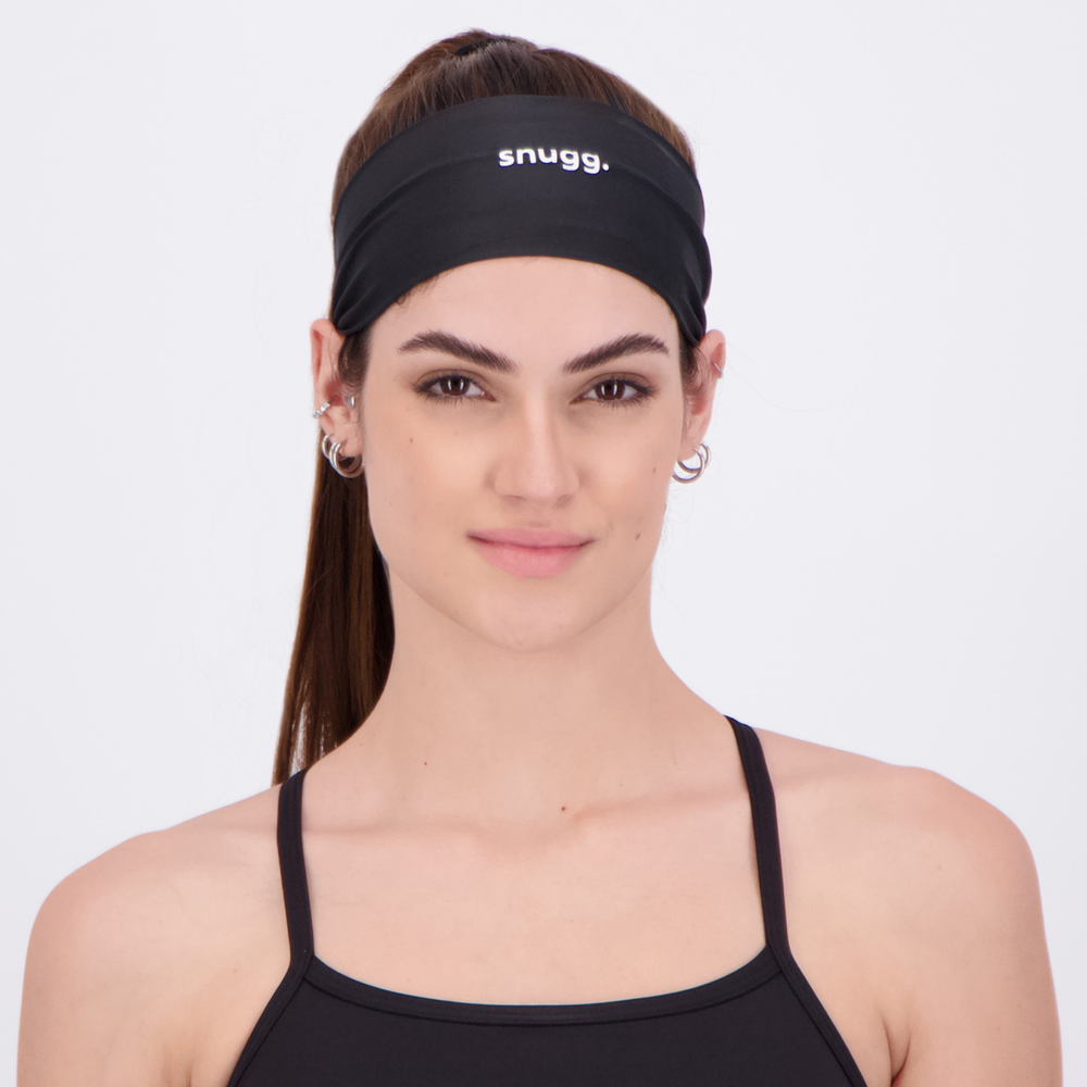 Headband Snugg UV50+ Preta Headband Snugg UV50+ Preta