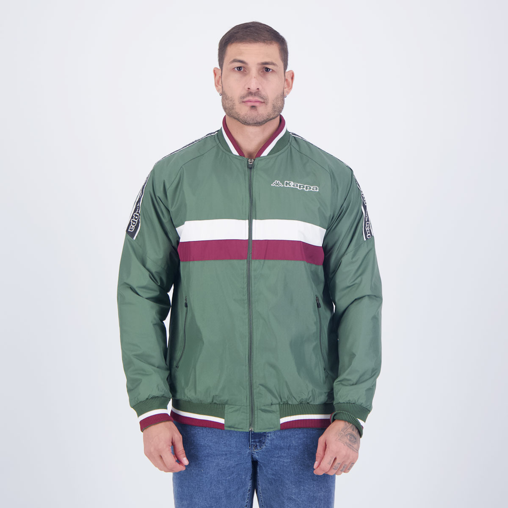 Jaqueta Kappa Bomber Verde Jaqueta Kappa Bomber Verde