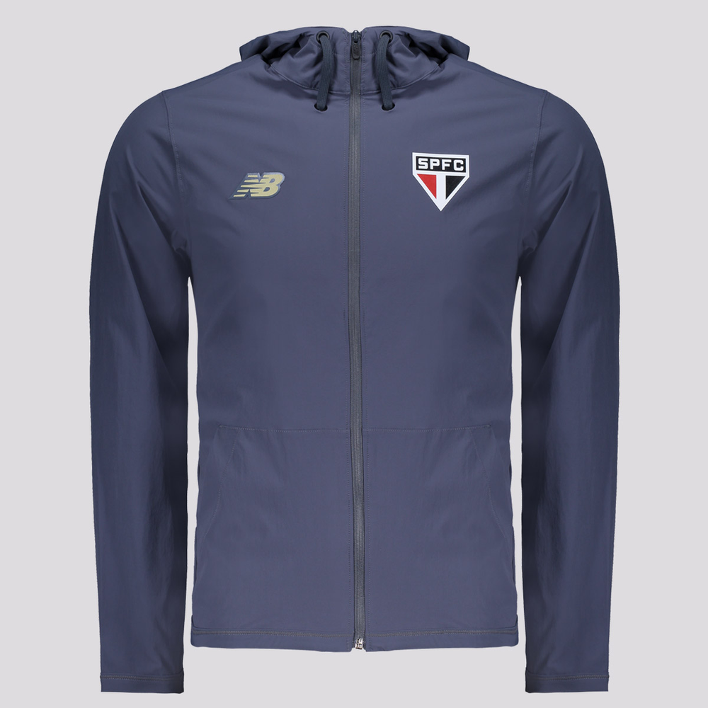 Jaqueta New Balance São Paulo Viagem Cinza