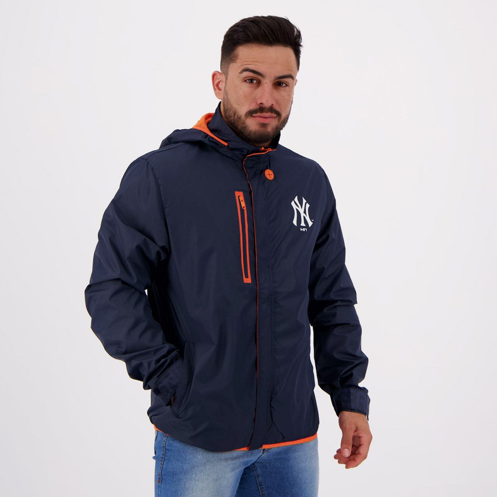 Jaqueta New Era MLB New York Yankees Neon Marinho