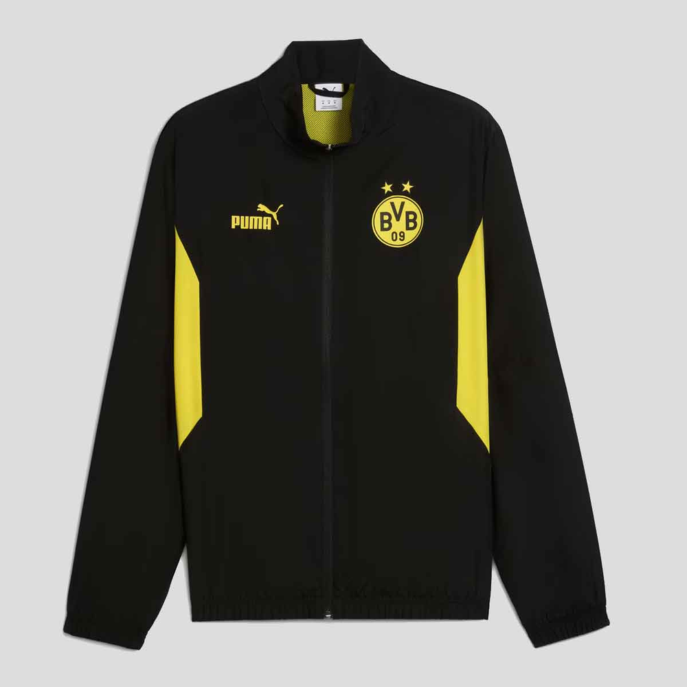Jaqueta Puma Borussia Dortmund Ftblarchive 2025 Preta Jaqueta Puma Borussia Dortmund Ftblarchive 2025 Preta