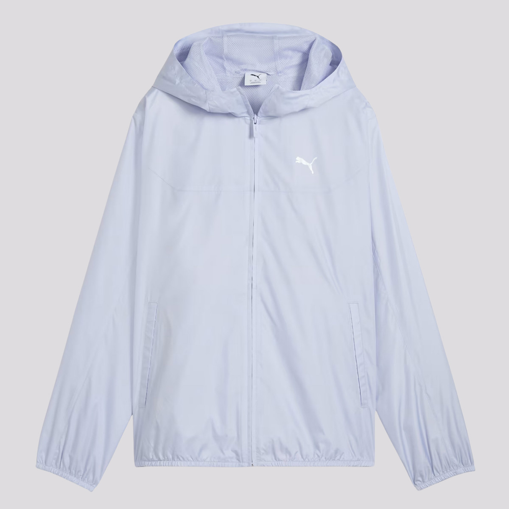Jaqueta Puma ESS Regular Windbreaker Feminina Azul Jaqueta Puma ESS Regular Windbreaker Feminina Azul