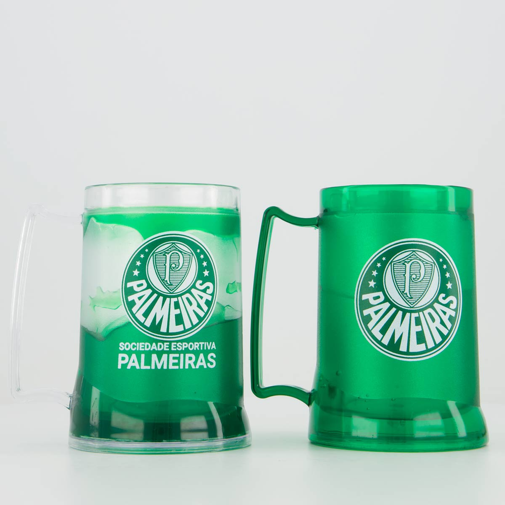 Kit 2 Canecas em Gel Palmeiras Verde Kit 2 Canecas em Gel Palmeiras Verde