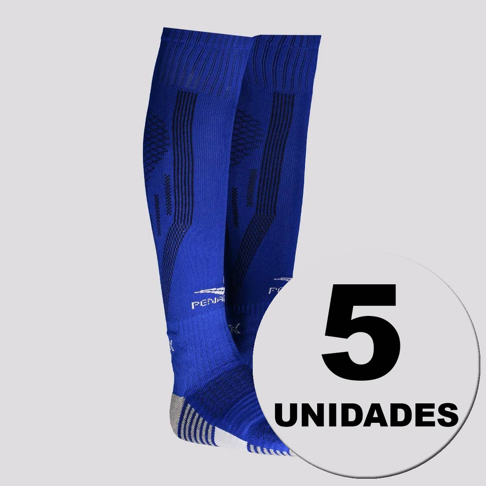 Kit 5 Meiões Penalty Max Azul Royal Kit 5 Meiões Penalty Max Azul Royal
