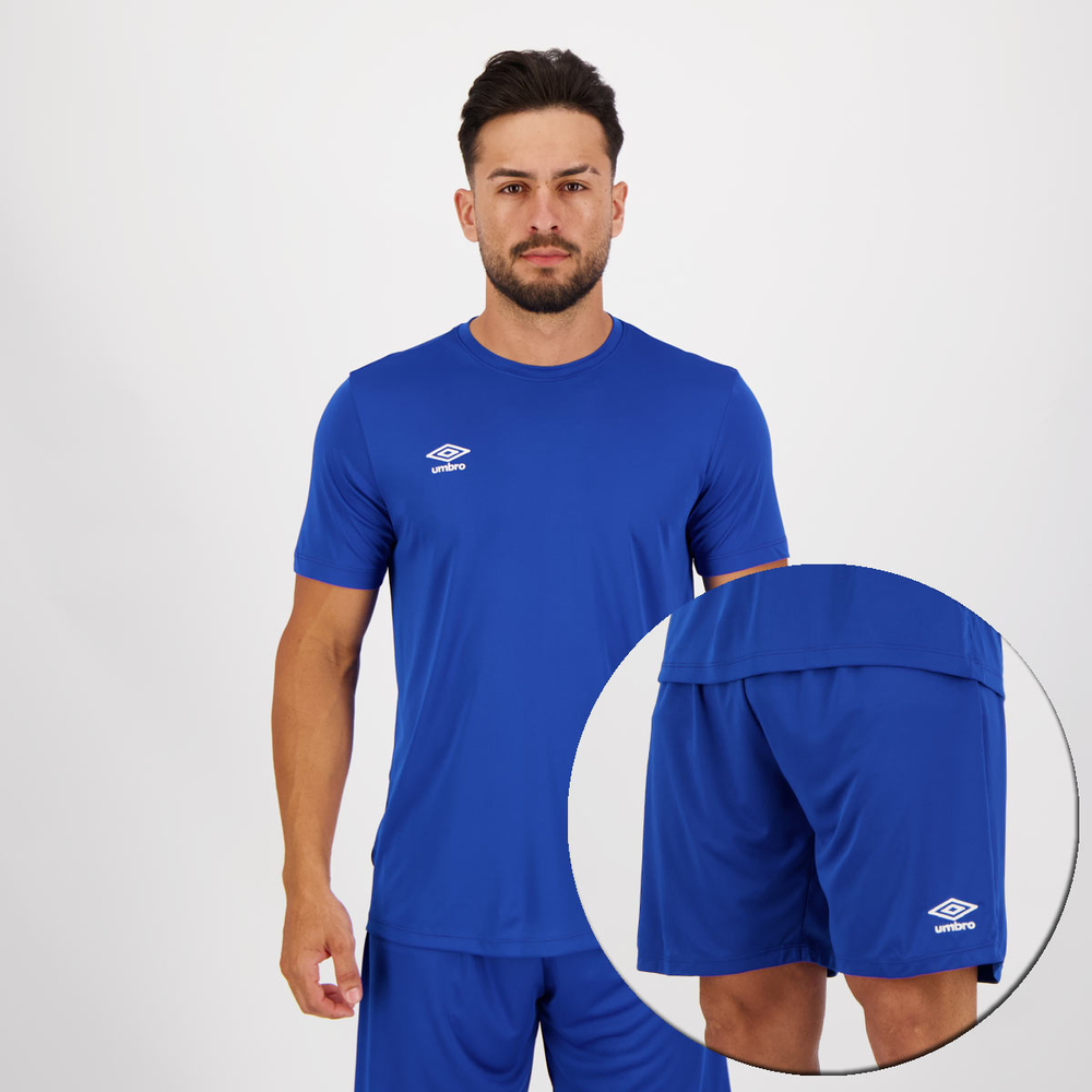 Kit de Uniforme Umbro TWR Striker Azul