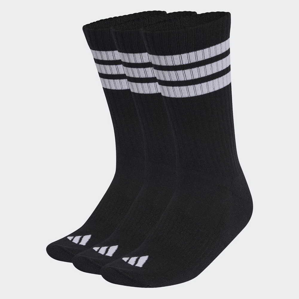 Kit Meia Adidas 3 Stripes 3 Pares Kit Meia Adidas 3 Stripes 3 Pares