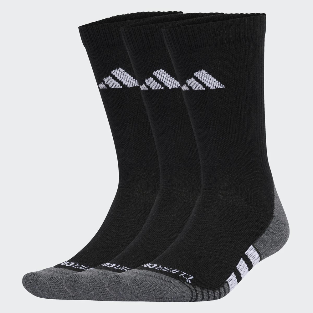 Kit Meia Adidas Performance Treino 3 Pares Preta Kit Meia Adidas Performance Treino 3 Pares Preta