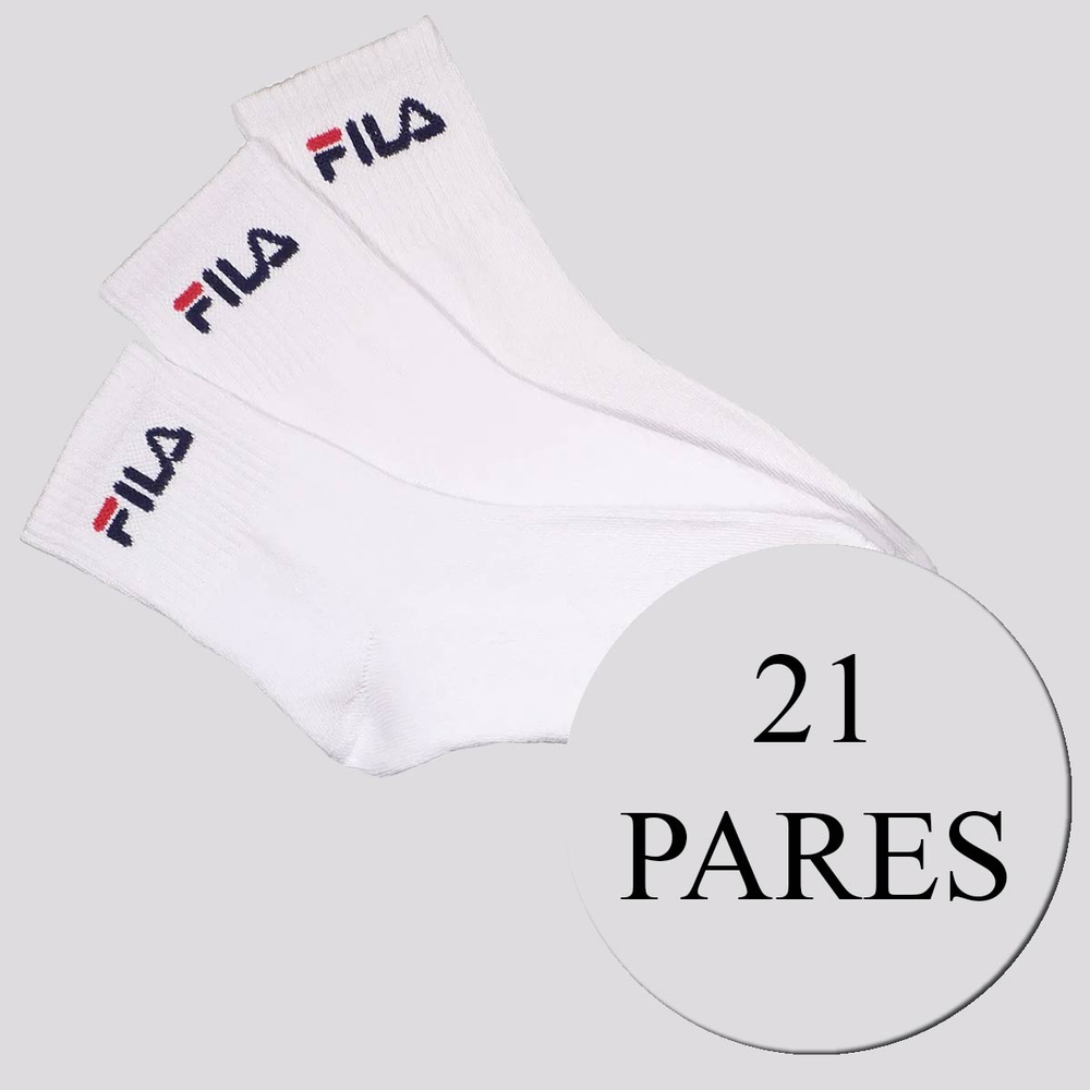 Kit Meia Fila 21 Pares Cano Médio