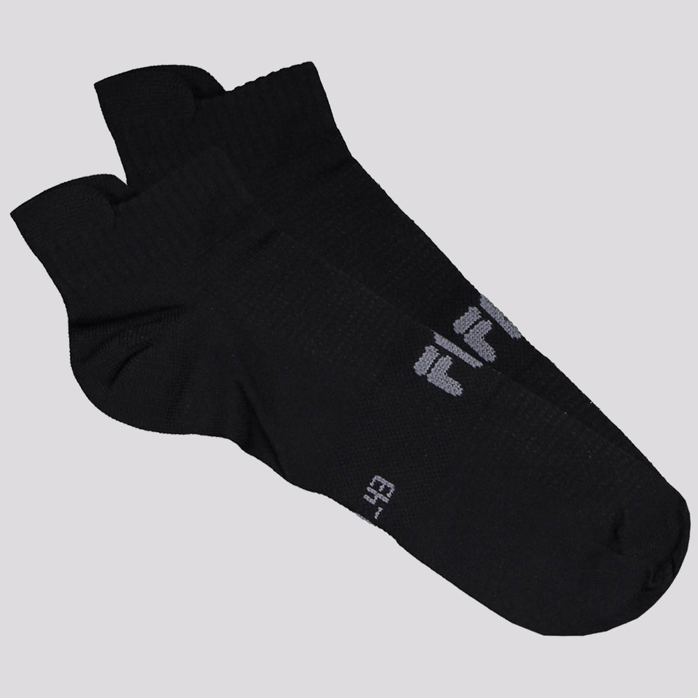 Kit Meia Fila Fast 2 Pares Preto Kit Meia Fila Fast 2 Pares Preto