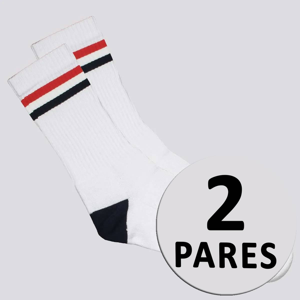 Kit Meia Fila Striped 2 Pares Kit Meia Fila Striped 2 Pares