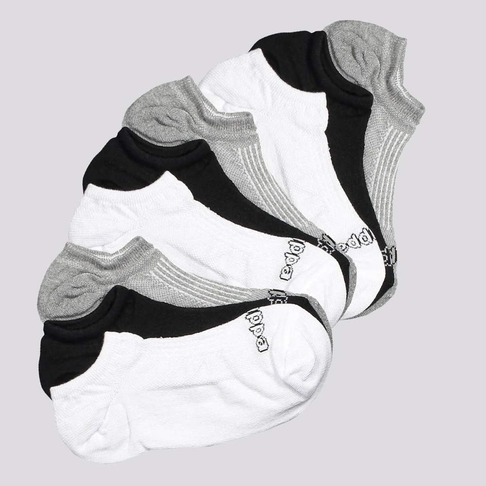 Kit Meia Kappa 9 Pares Super Invisível Branca Cinza e Preta Kit Meia Kappa 9 Pares Super Invisível Branca Cinza e Preta
