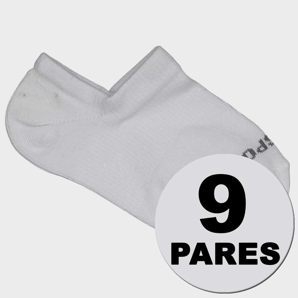 Kit Meia Lupo Sport Sapatilha 9 Pares Branca Kit Meia Lupo Sport Sapatilha 9 Pares Branca