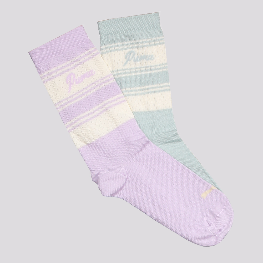 Kit Meia Puma Cano Longo 2 Pares Feminina Lilás e