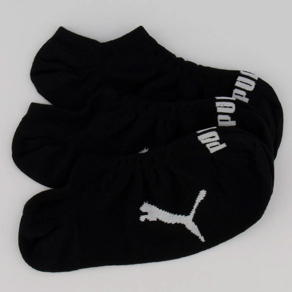 Kit Meia Puma Sapatilha 9 pares Cano Invisível Pre