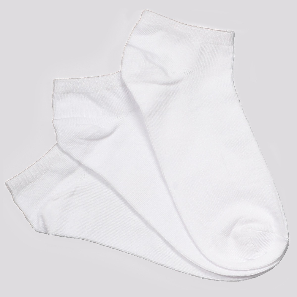 Kit Meia Selene Sapatilha 3 Pares Branca Kit Meia Selene Sapatilha 3 Pares Branca