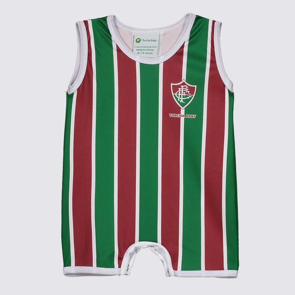 Macacão Regata Infantil Fluminense Macacão Regata Infantil Fluminense