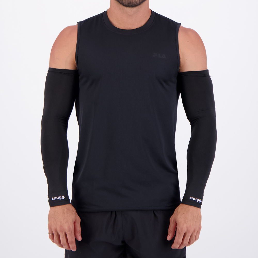 Manguito Snugg UV50+ Longo Preto Manguito Snugg UV50+ Longo Preto