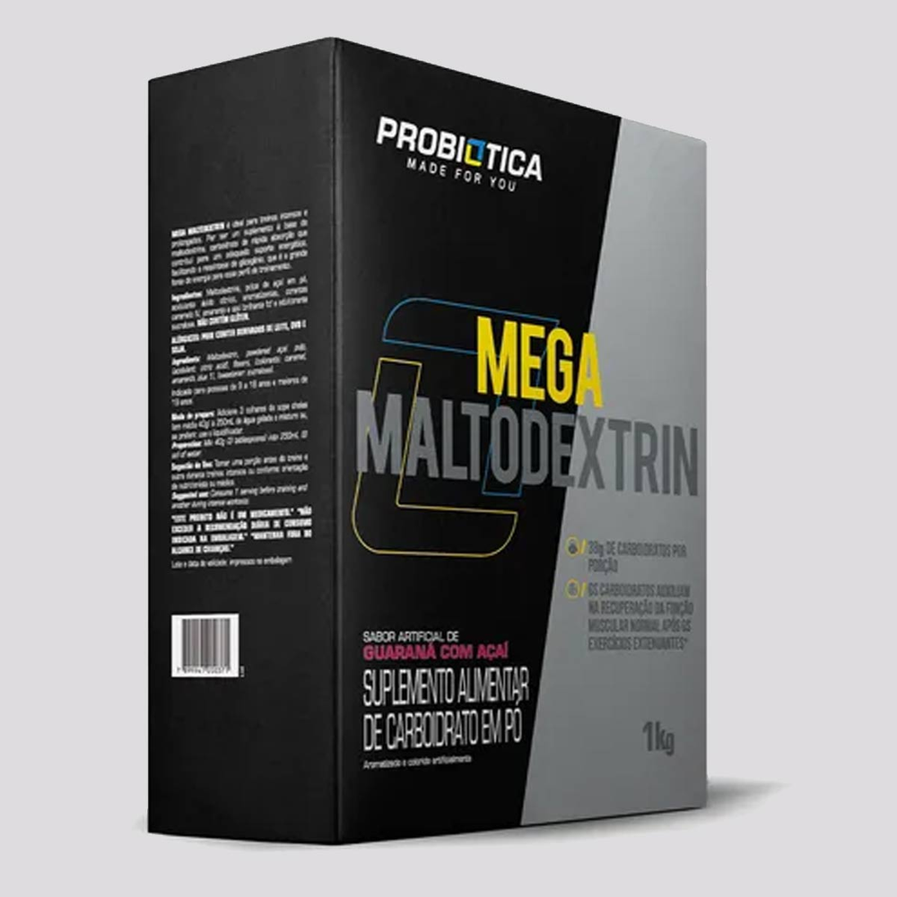 Mega Maltodextrin Probiótica - 1kg Mega Maltodextrin Probiótica - 1kg