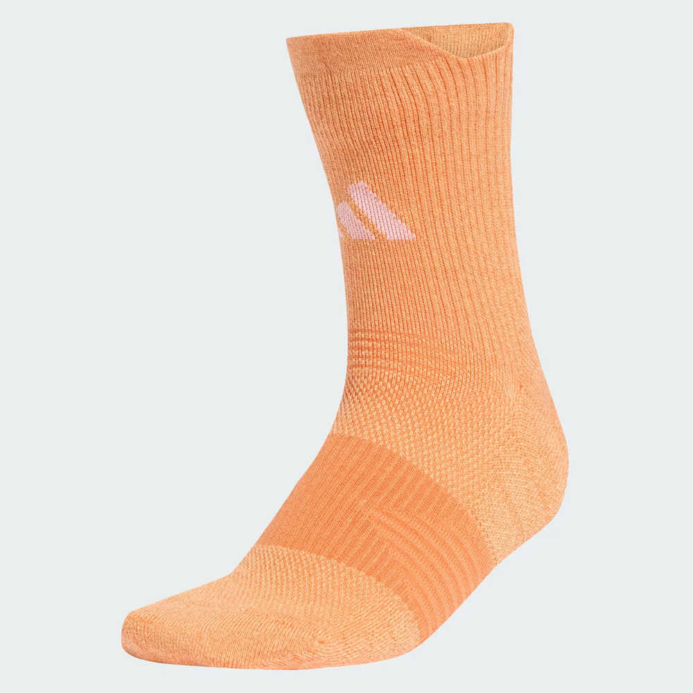 Meia Adidas Cano Médio RUNxCSHND Laranja