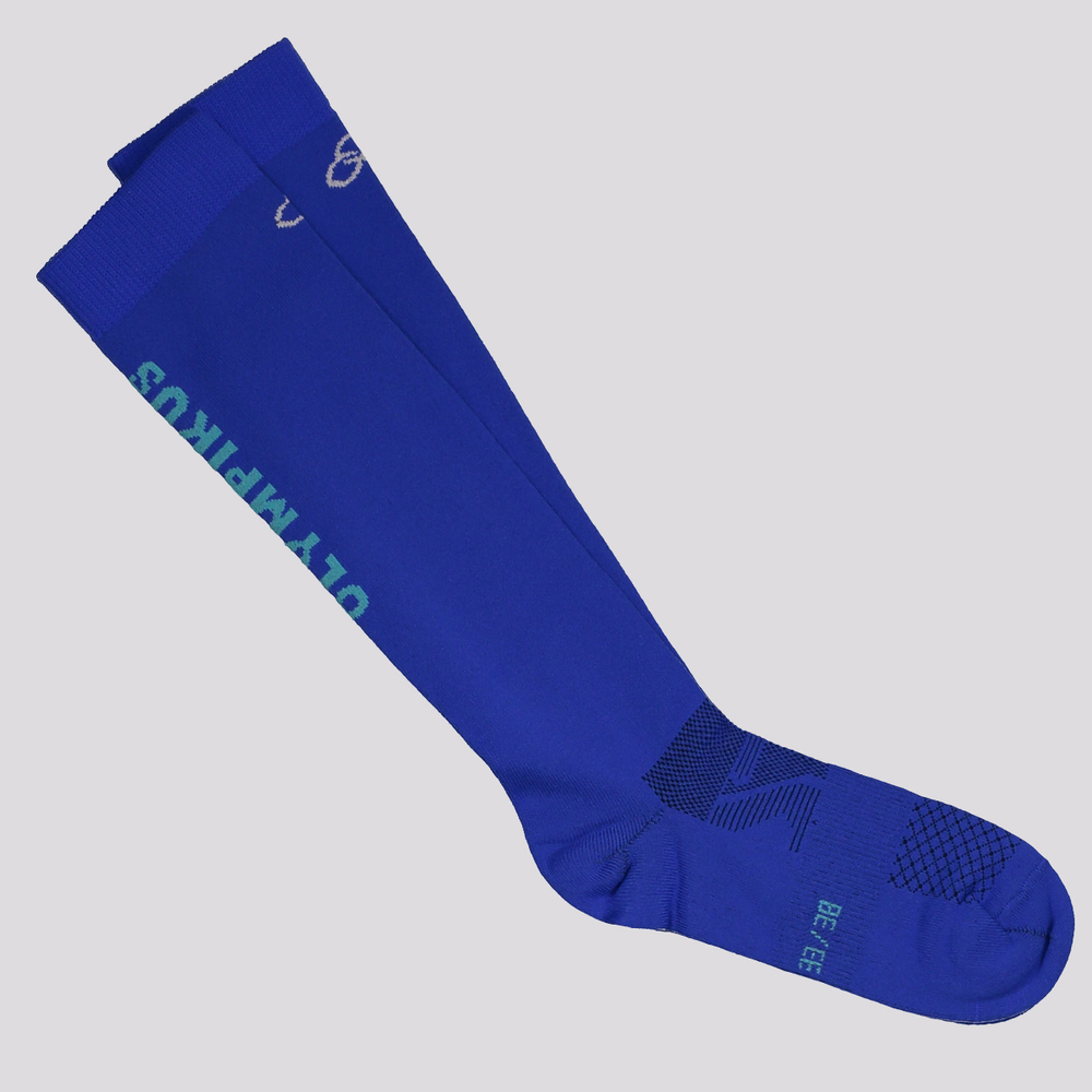 Meia Olympikus Performance BPC Cano Médio Feminino Azul Meia Olympikus Performance BPC Cano Médio Feminino Azul
