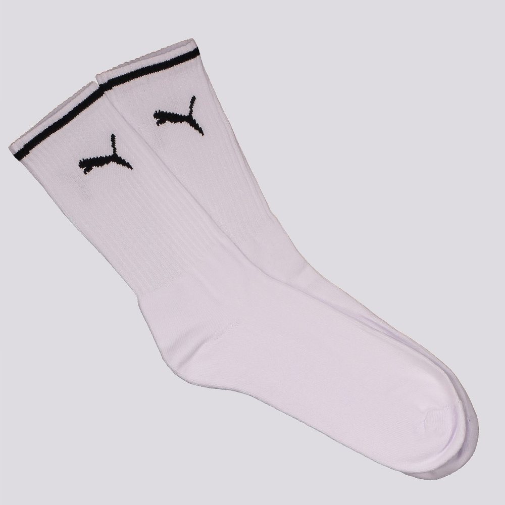 Meia Puma Cano Longo Branca Meia Puma Cano Longo Branca
