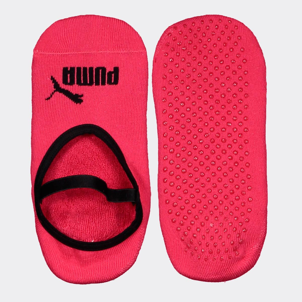 Meia Puma Pilates Feminina Vermelha Meia Puma Pilates Feminina Vermelha