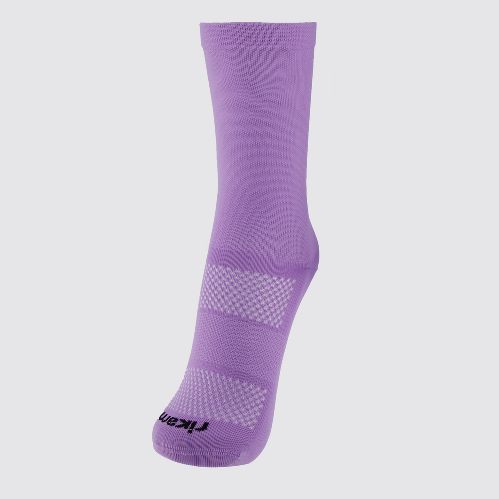 Meia Rikam Cano Médio Colors Feminina Lilás Meia Rikam Cano Médio Colors Feminina Lilás
