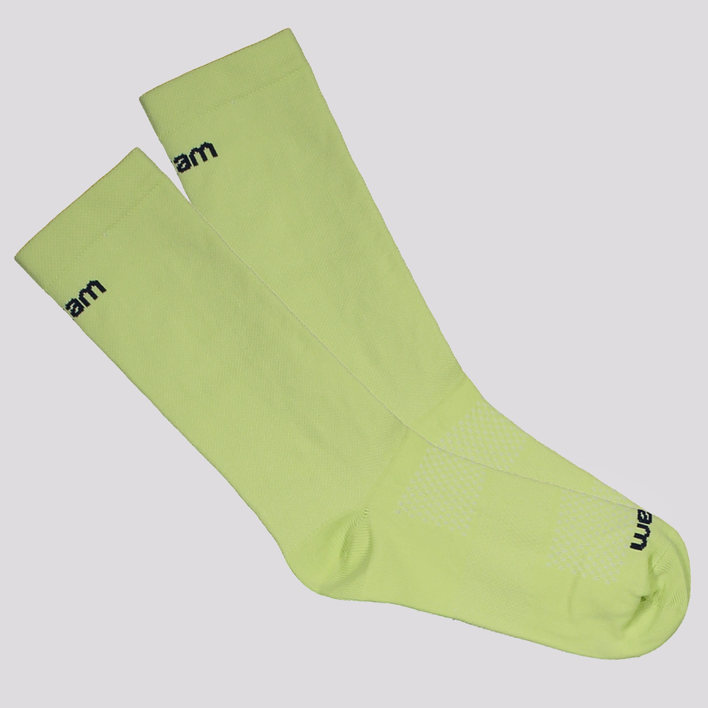 Meia Rikam Cano Médio Colors Feminina Verde Meia Rikam Cano Médio Colors Feminina Verde