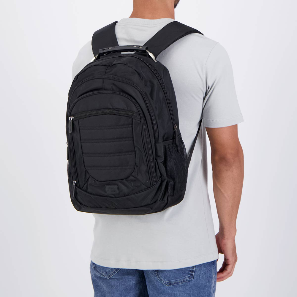 Mochila Olympikus Cabo de Aço Preta Mochila Olympikus Cabo de Aço Preta