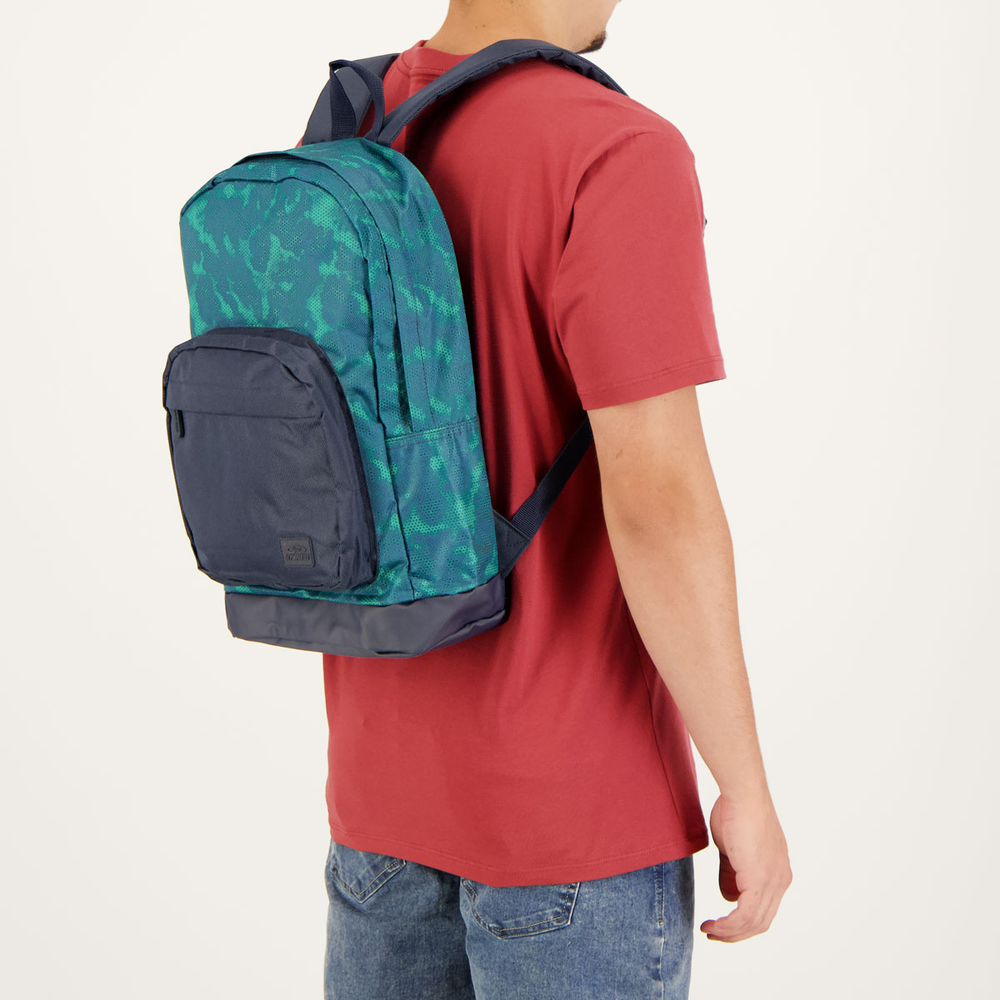 Mochila Olympikus Shammy 2.0 Print Marinho e Verde Mochila Olympikus Shammy 2.0 Print Marinho e Verde
