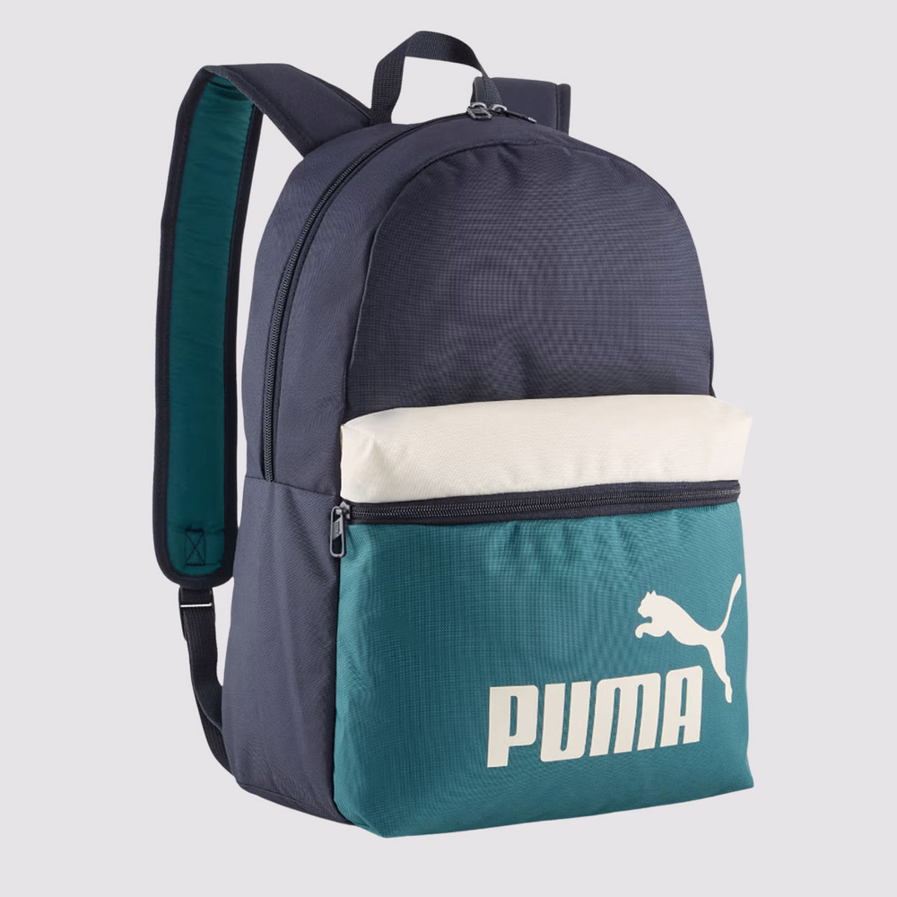 Mochila Puma Phase Color Block Azul Mochila Puma Phase Color Block Azul