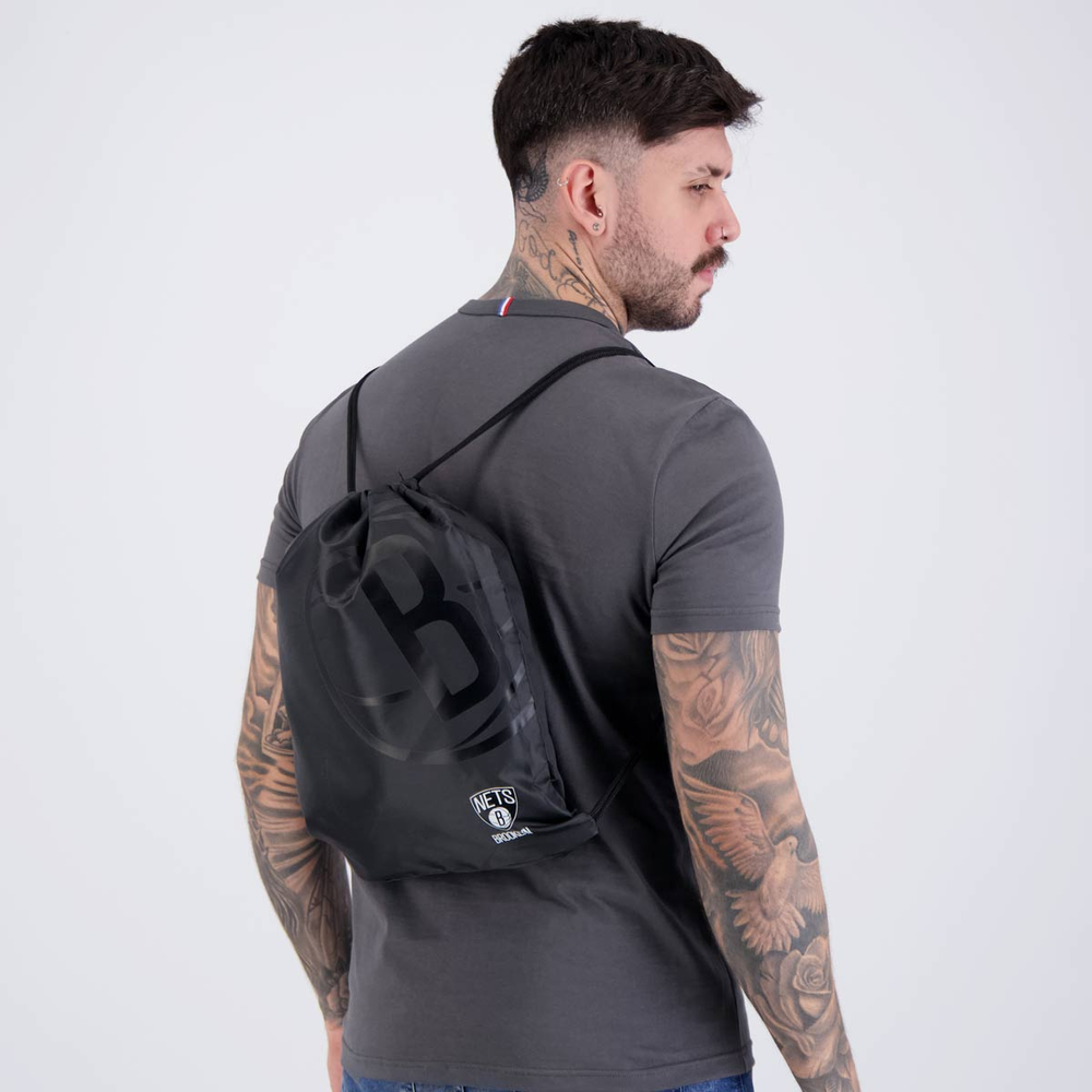 Mochila Saquinho NBA Brooklin Nets Mochila Saquinho NBA Brooklin Nets