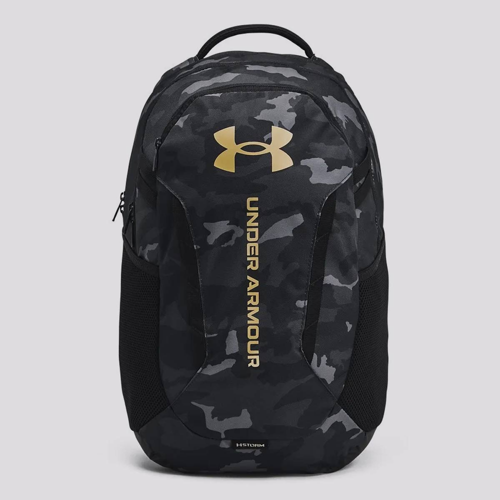 Mochila Under Armour Hust 6.0 Preto Camuflado