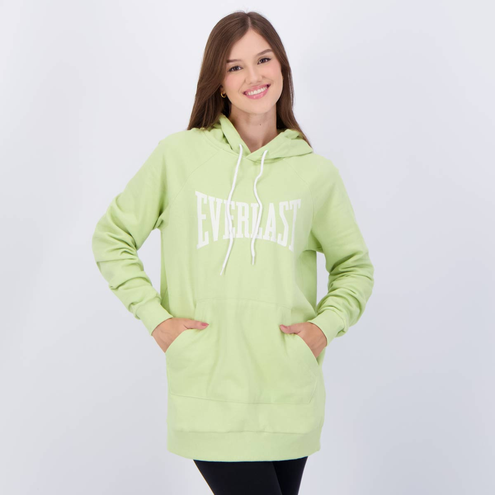 Moletom Everlast Feminino Verde Moletom Everlast Feminino Verde