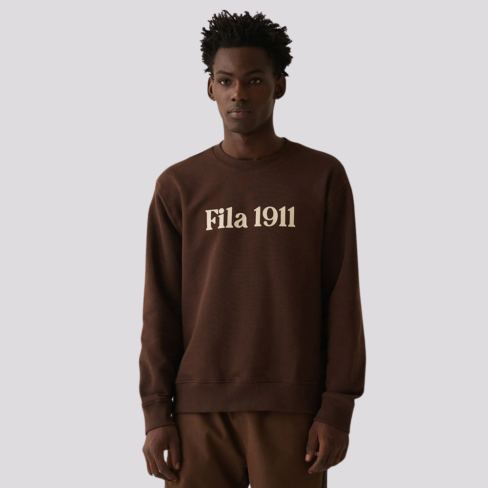 Moletom Fila Comfort Letter III Marrom Moletom Fila Comfort Letter III Marrom